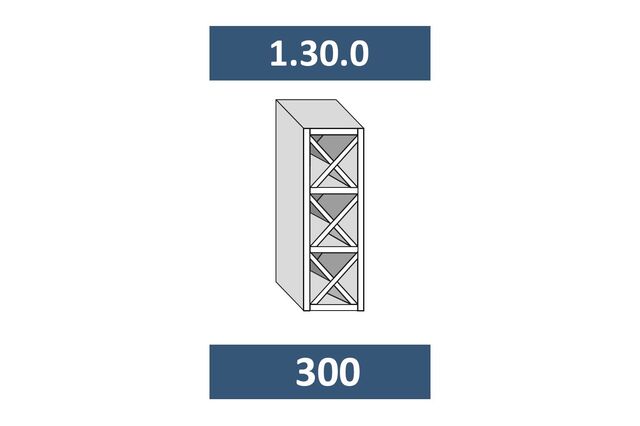 1.30.0 Шкаф винный (h=720) ЛДСП