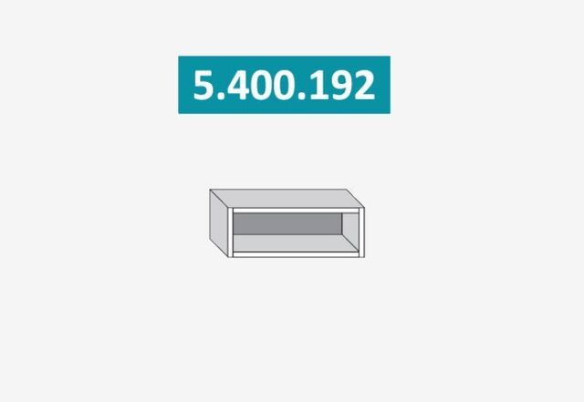 5.400.192  Стефани полка 400м (h=192), с фурнитурой ЛДСП