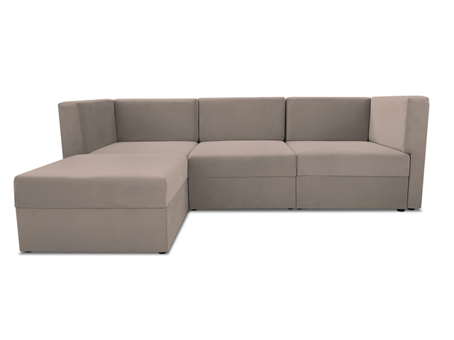Диван модульный угловой Бергамо четыре секции Dream Beige кат. 2