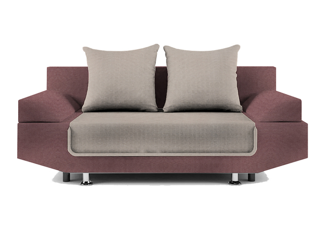 Диван Анютка Savana plus coral-Savana plus ivory кат. 1