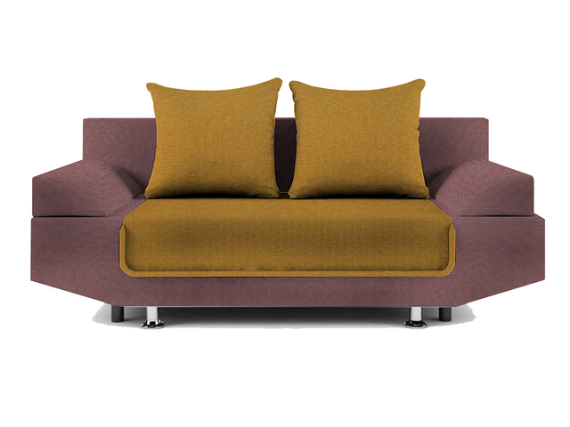 Диван Анютка Savana plus dimrose-Savana plus yellow кат. 1