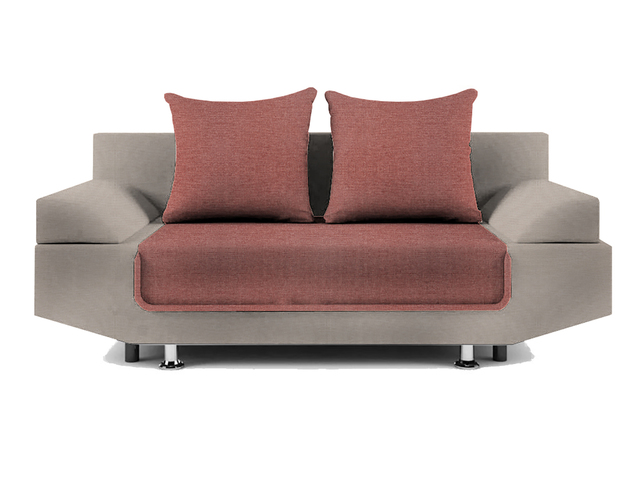 Диван Анютка Savana plus ivory-Savana plus coral кат. 1
