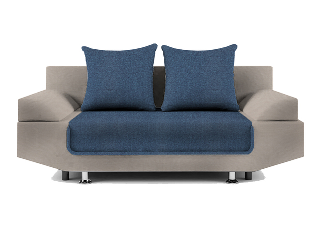 Диван Анютка Savana plus ivory-Savana plus denim кат. 1