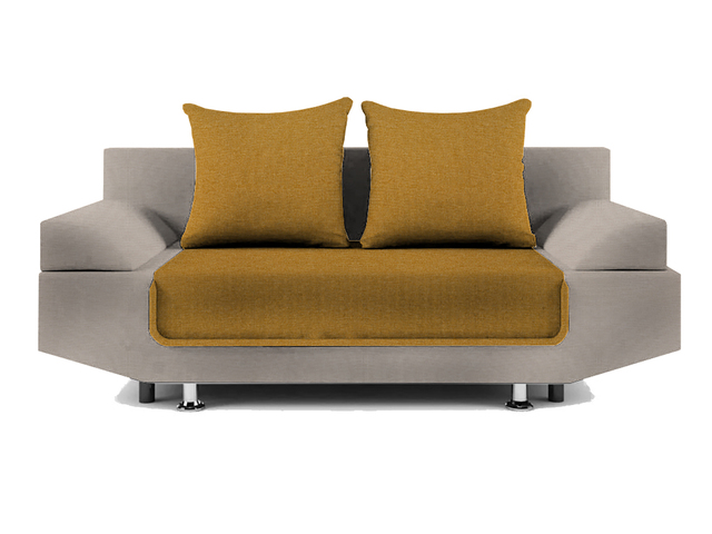 Диван Анютка Savana plus ivory-Savana plus yellow кат. 1