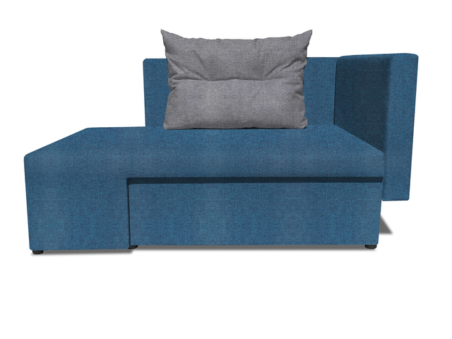 Диван Лежебока savana plus denim-savana plus ash кат. 1