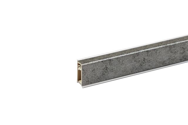 Плинтус для столешниц КВАДРО-Д №70БТ БЕТОН (3000мм)