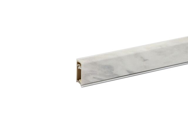 Плинтус для столешниц КВАДРО-Д №76 БЕЛЫЙ КАСПИЙ (3000мм)