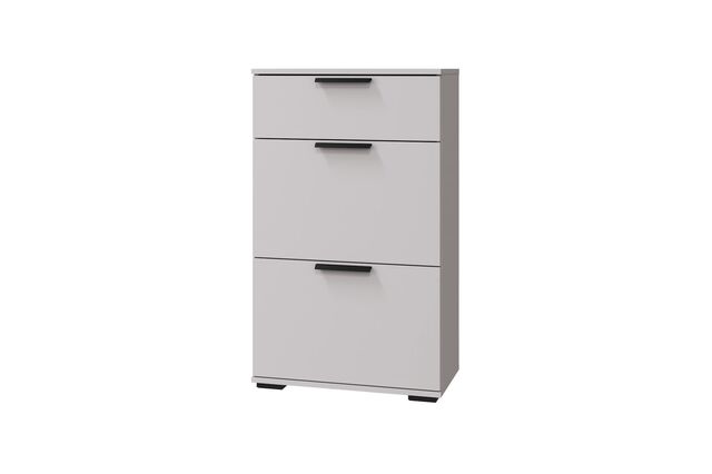 Тумба с дверками и ящиком Наоми-прихожая, кашемир