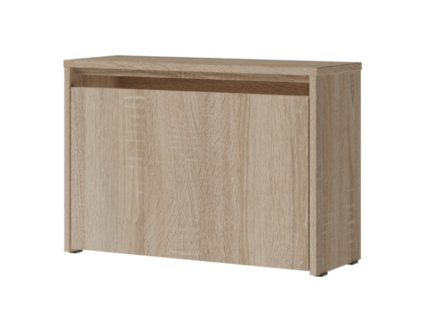 Обувница Искра (1) фасад с ручкой-захватом дуб сонома