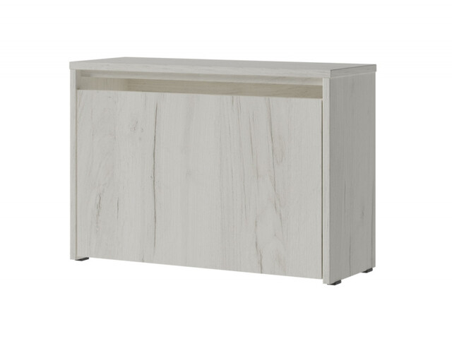 Обувница Искра (1) фасад с ручкой-захватом дуб грей