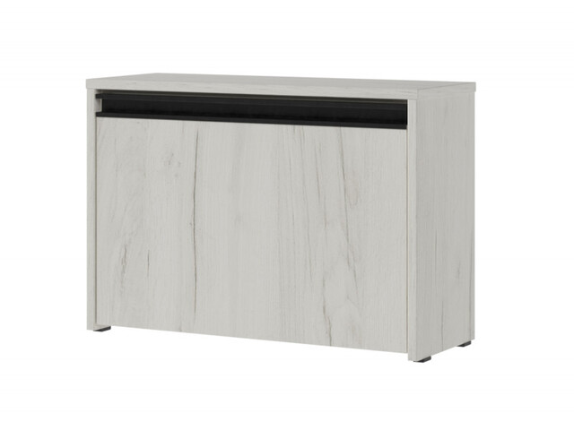 Обувница Искра (2) фасад с ручкой-профилем дуб грей