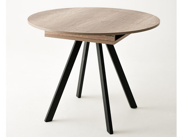 Стол раздвижной круглый Милан ЛДСП