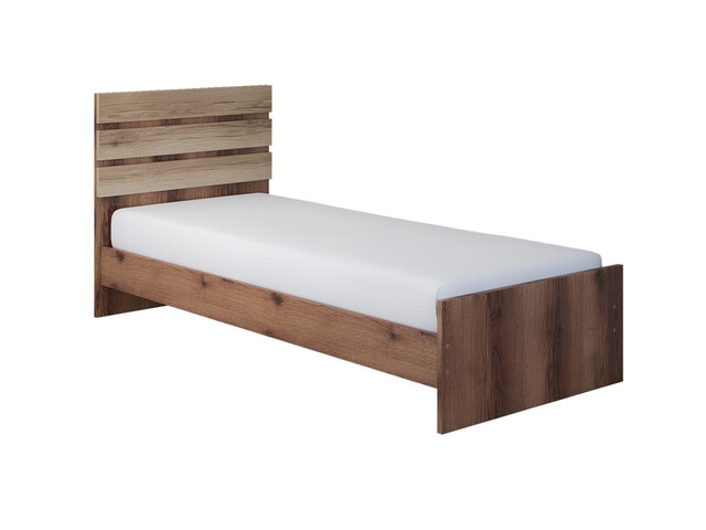 Кровать одинарная №13.1 Альфа Дуб Делано