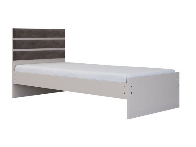 Кровать одинарная №13 Альфа Кашемир/Велюр 005