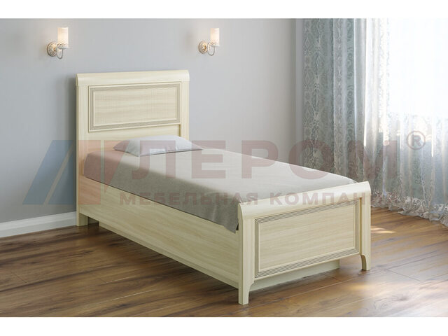 Кровать с ортопедом КР-1025 900х1900 Ясень Асахи