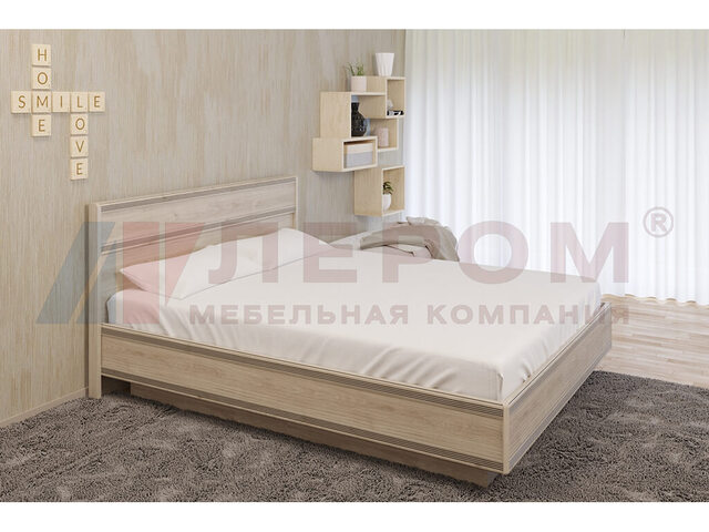 Кровать c подъемным механизмом КР-1004 1800х2000 Гикори Джексон светлый