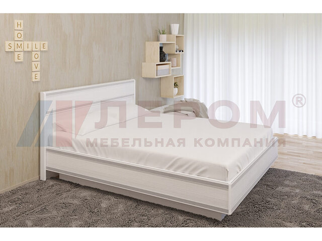 Кровать c подъемным механизмом КР-1004 1800х2000 Снежный Ясень