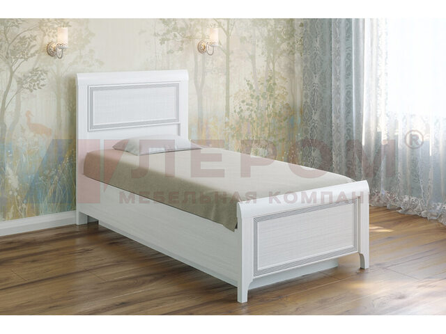 Кровать с ортопедом КР-1025 900х1900 Снежный Ясень