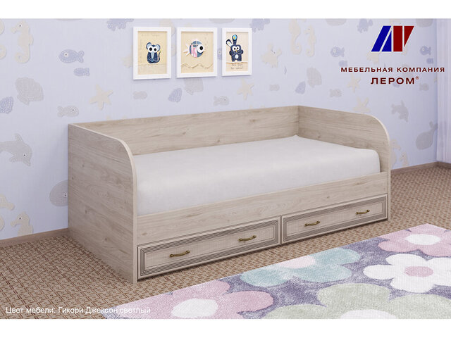 Кровать КР-1042 900х1900 Гикори Джексон светлый